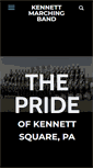 Mobile Screenshot of kennettmarchingband.com